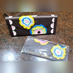 New Set Cynthia Rowley Zenni X Eyeglasses Case Lens Wipe